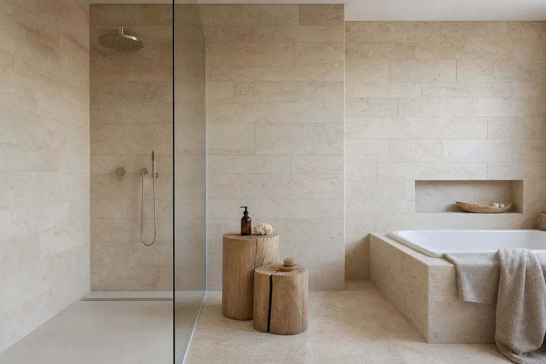 Плитка «Travertine Classic Light» 300×600×20